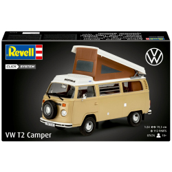 Revell Click System - VW T2 CAMPER 1:24 Модель для сборки 07676