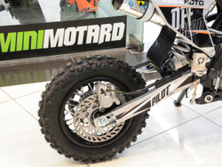 Питбайк Regulmoto PILOT 110EA 12/10 Серый/черный