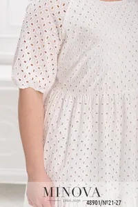 Платье 21-27-Молочный Minova