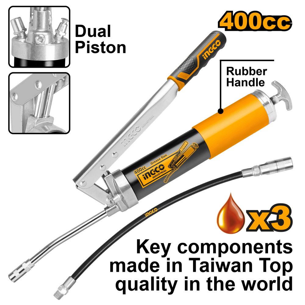 Плунжерный шприц для смазки INGCO GRG015002 INDUSTRIAL