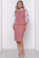 Костюм Имидж (замша, роза) Diolche