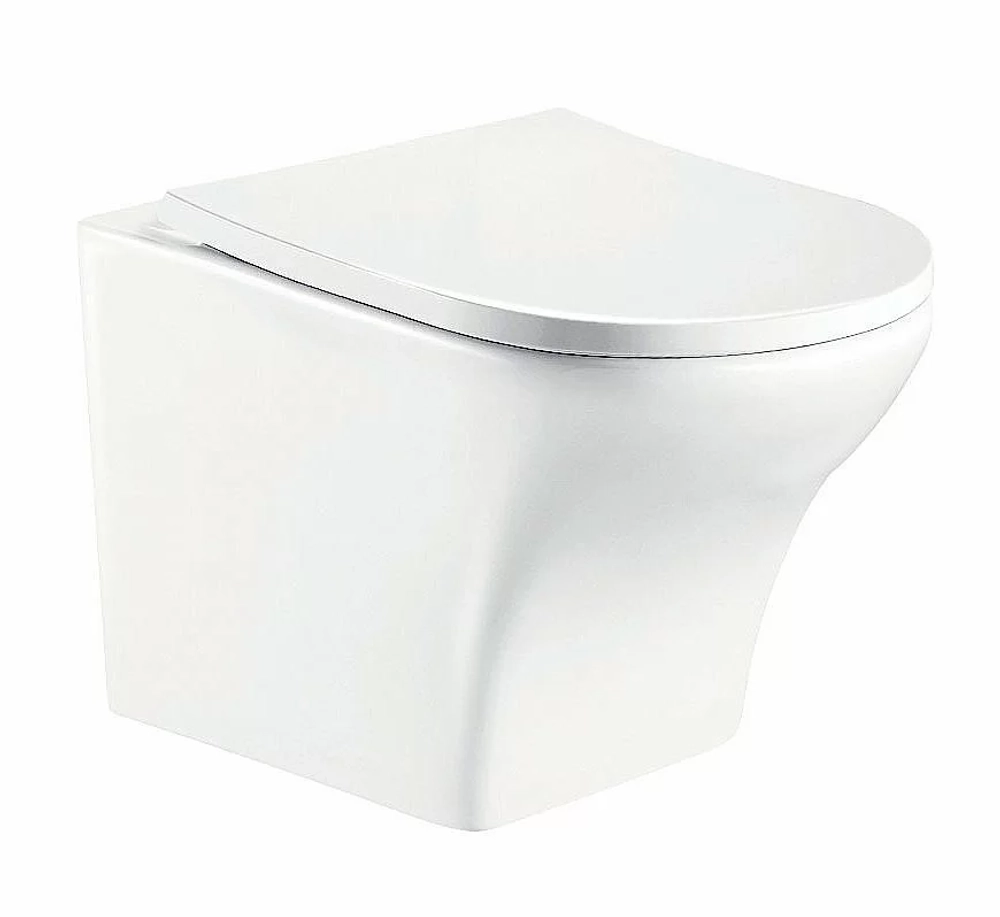 Унитаз с инсталляцией WeltWasser AMBERG 497 + ODENBACH 004 GL-WT + AMBERG RD-BL