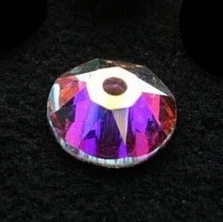 Стразы "Сваровски" Crystal AB 5 мм, кристалл  перламутр (Crystal AB 001), уп.12 шт