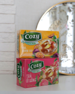 Чай COZY растворимый со вкусом МАРАКУЙЯ 240 г