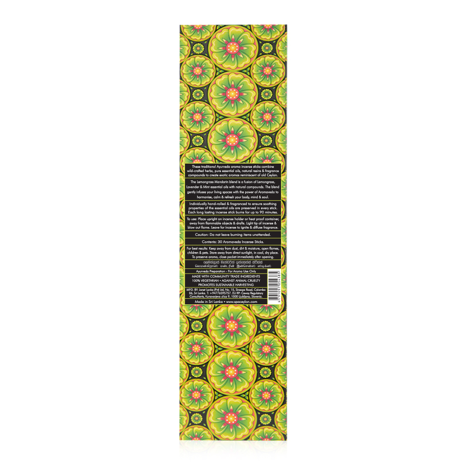 Ароматические палочки "ЛЕМОНГРАСС И МАНДАРИН