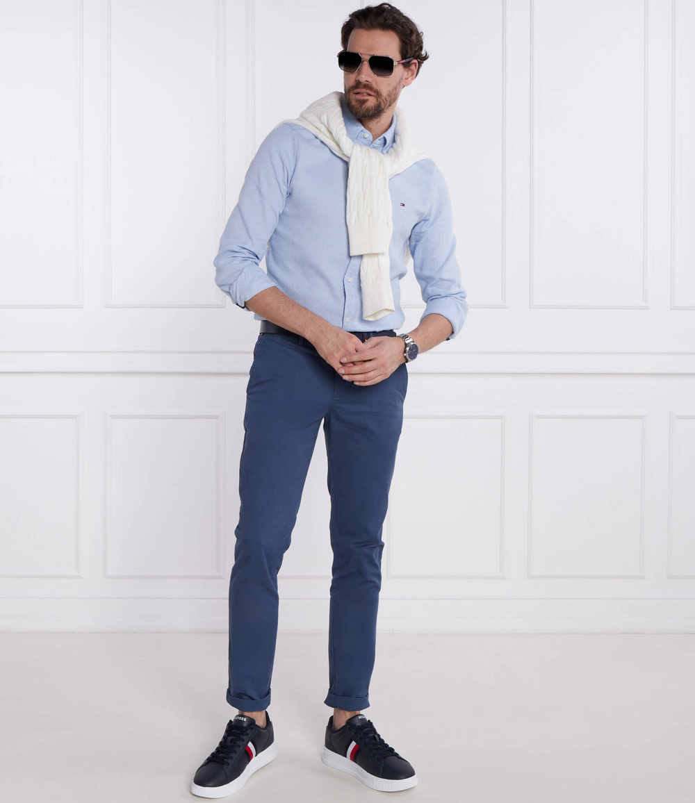 Чиносы Tommy Hilfiger - голубой(MW0MW26619)