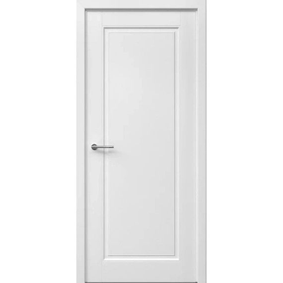 Фото межкомнатная дверь эмаль Albero Классика 1 белая глухая