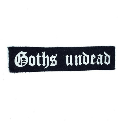 Нашивка Goths undead