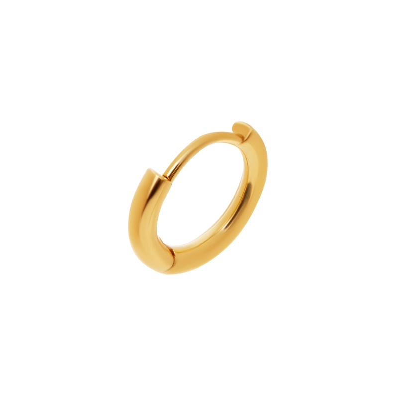 Серьги Золотые Обручи