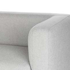 Двухместный диван Blomma 160 см, серый