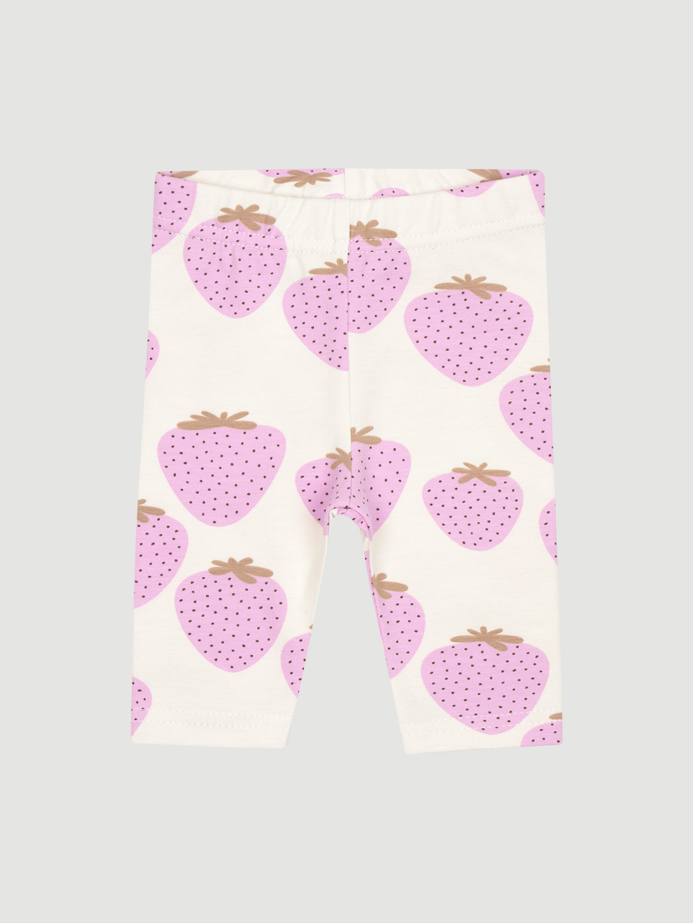 Комплект Mjölk Свитшот Ecru/Легинсы Strawberry