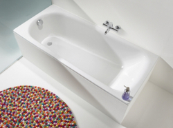 Стальная ванна Kaldewei SANIFORM PLUS Mod.362-1, размер 1600*700*410, Easy clean, alpine white, без ножек