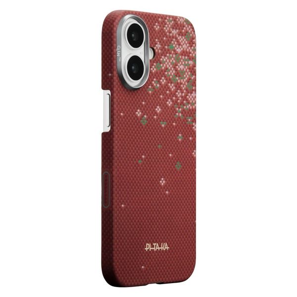 Чехол Pitaka Edge Case для iPhone 17, Рассветный красный | Daybreak Red