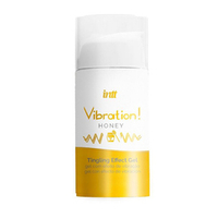 Жидкий вибратор с ароматом меда INTT Vibration Honey 15мл