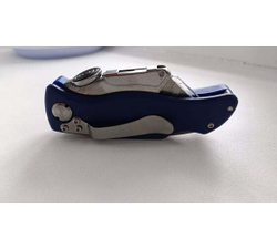 Складной быстросменный нож WORKPRO трапециевидные лезвия WP211006