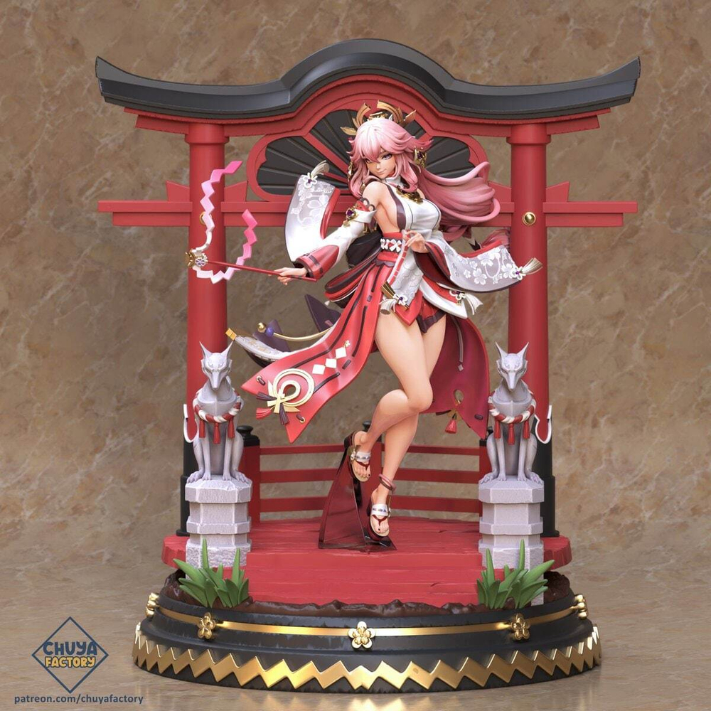 Yae Miko Genshin Impact Фигурка