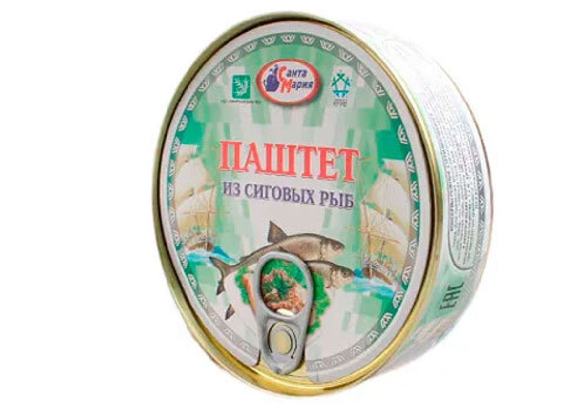 Паштет из сиговых рыб, 170г