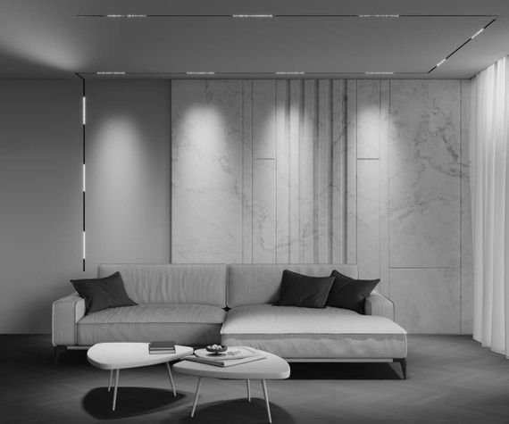 Трековый светильник Maytoni Technical EXILITY X Points TR241-2-6W3K-B