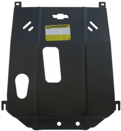 Защита картера Двигателя, КПП. 2 мм, Сталь. для Chevrolet Cobalt 2013-2015 MOTODOR.03036