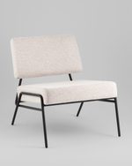 Кресло Теллинг шенилл серо-бежевый