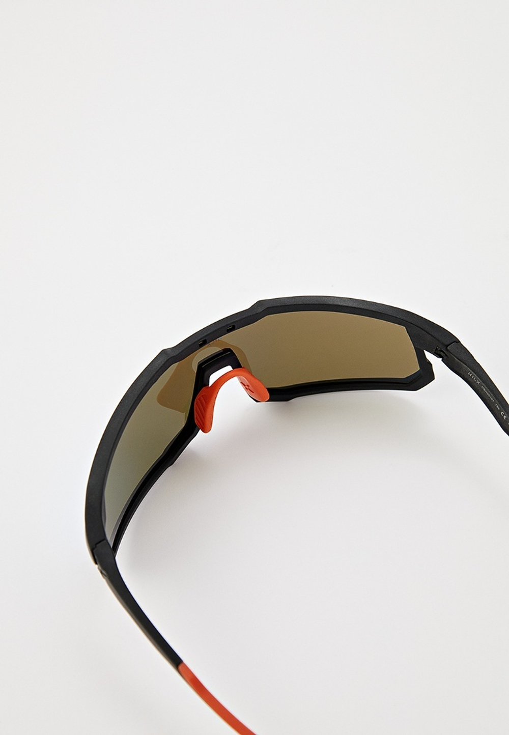 Спортивные очки HILX Big Head / Matt Black Orange / Blue Lens