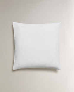 Наволочка Zara Home хлопок, лён 100%, однотонный, 5190/091