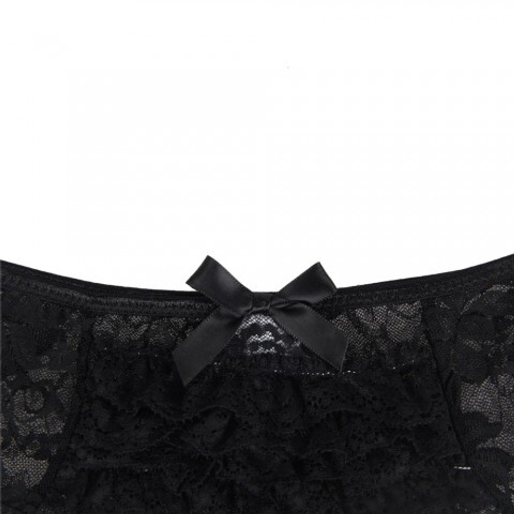 Кружевные трусики с доступом, XL-2XL