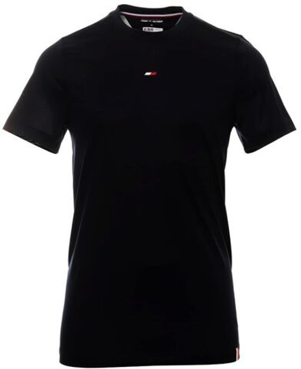 Мужская теннисная футболка Tommy Hilfiger Essential Training Small Logo Tee - desert sky