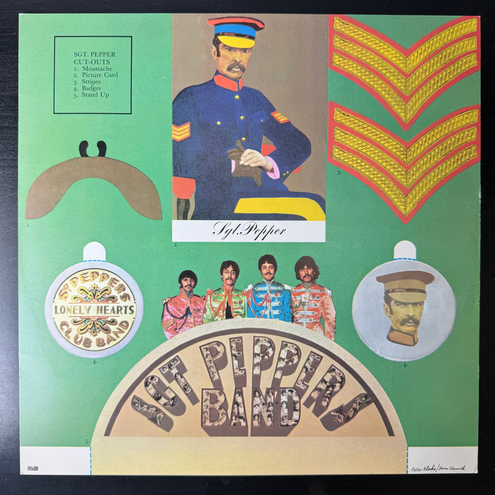 The Beatles - Sgt. Pepper's Lonely Hearts Club Band (Англия 1967г.)