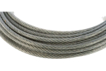 ТРОС СТРОЙБАТ СТАЛЬНОЙ В ОБОЛОЧКЕ PVC 3/4ММ 10М