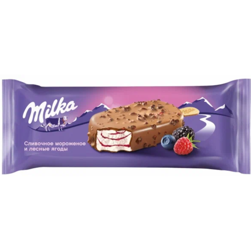 Мороженое Milka Лесные ягоды 64 гр
