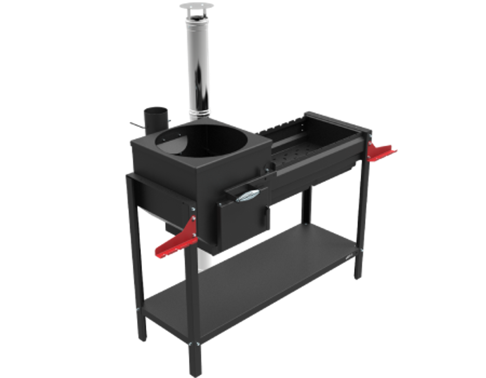 Печь-мангал Grillver Искандер 400 Стандарт Эйр