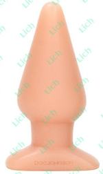 Большая телесная пробка PLATINUM SILICONE