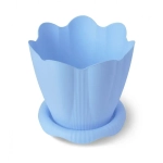 Горшок Эдельвейс с поддоном 9,5л Д29см колор С194К (комплект 8 шт)