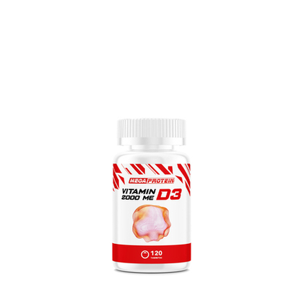 Vitamin D3 2000 ME Tablets (MegaProtein)