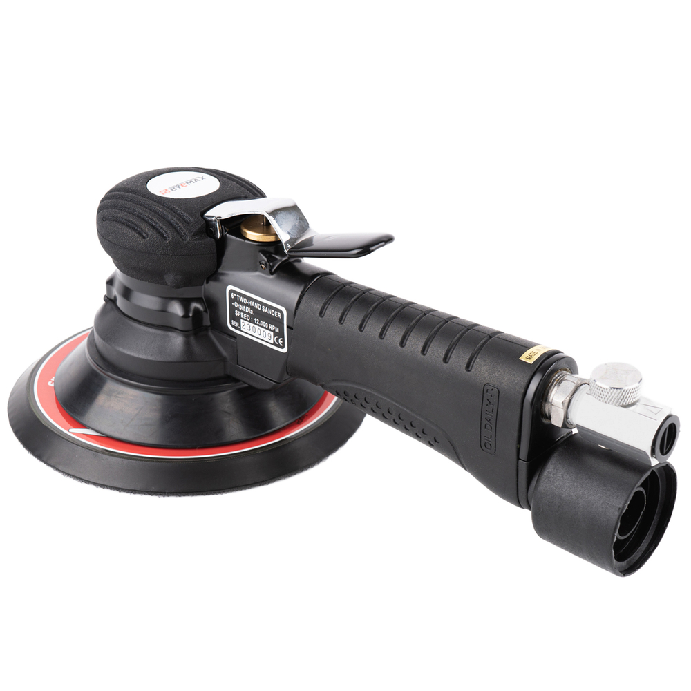 Пневмошлифмашина орбитальная с рукояткой BYEMAX BM-66-5032A