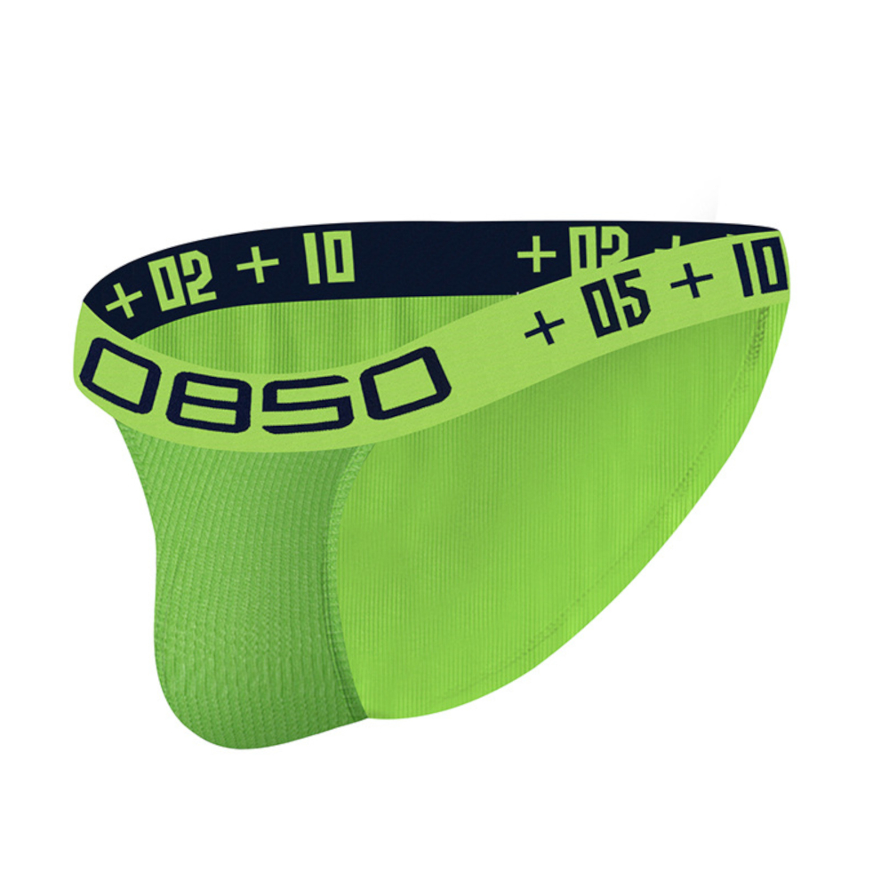 Мужские трусы танга салатовые BS BS3517-19