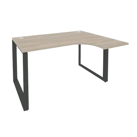 Onix Стол эргономичный правый на О-образном м/к O.MO-SA-3 (R) 1380*1180*750 (800/460)