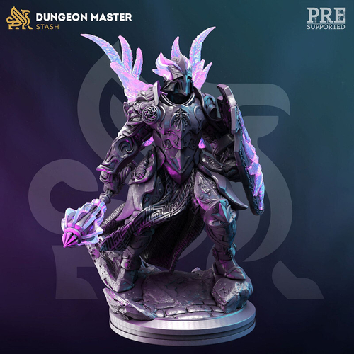 Человек Воин Паладин Варвар Файтер Рыцарь миниатюра для dnd, днд, pathfinder, фентези, Настольная игра, НРИ, Варгейм, РПГ