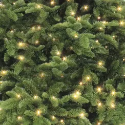 Елка Нормандия с лампочками 365 см., 1712 LED ламп, литая хвоя+пвх, Triumph Tree (73786)