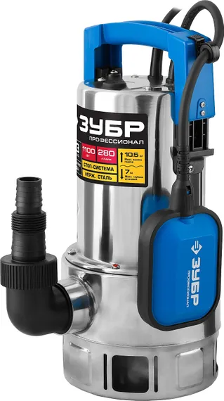Насос дренажный "ЗУБР" НПГ-Т3-1100-С