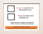 Рама 30x45 для картин и фотографий RP0371980-01