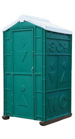 Туалетная Кабина  «Дачник» (Бак 150 Литров) в сборе Экомарка T-7 (1200x1100x2200см;65кг;бежевый) - арт.561399