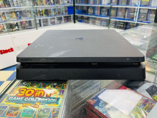 Sony Playstation 4 Slim 500GB CUH-2108A, S/N: 02274524541388319 (PS4, Б/У)