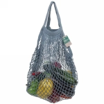 Сумка - шоппер авоська «ТРЕНДИ», цвет лазурный, 35*50см (лейбл Селфи)