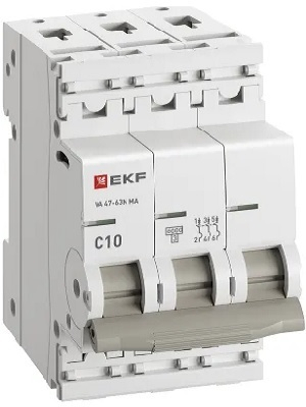 Автоматический выключатель  EKF M63MA6310C