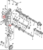 Прокладка сливного/уровневого отверстия 904300601600