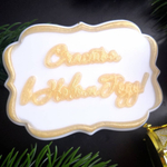 Форма пластиковая  Счастья в Новом Году!