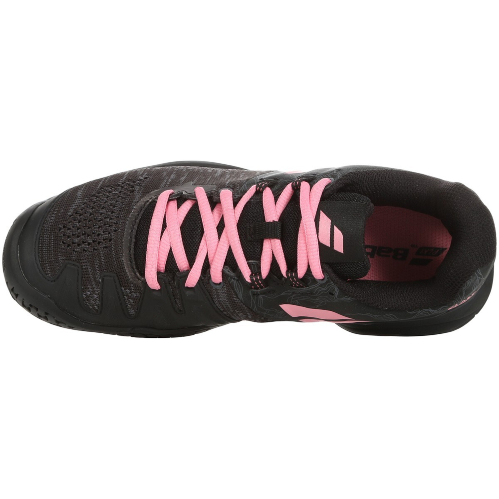 Женские Кроссовки теннисные Babolat Propulse Blast All Court Women - black/geranium pink