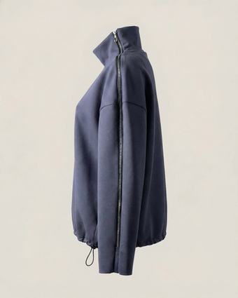 Костюм из мягкого трикотажа джерси в сером